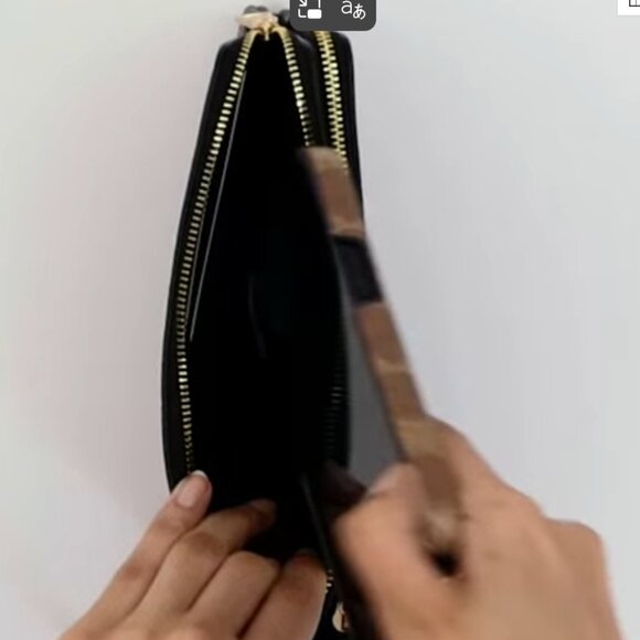 COACH Double Zip Wallet - Picture 11 of 13